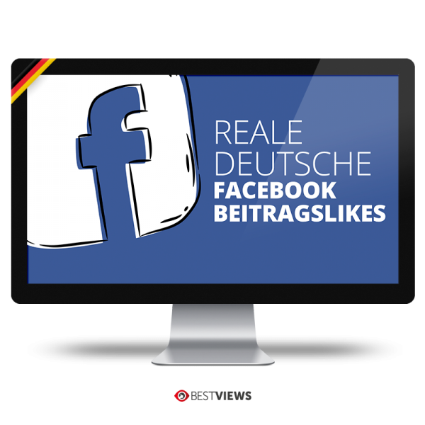 Facebook reale deutsche Beitrags Likes kaufen