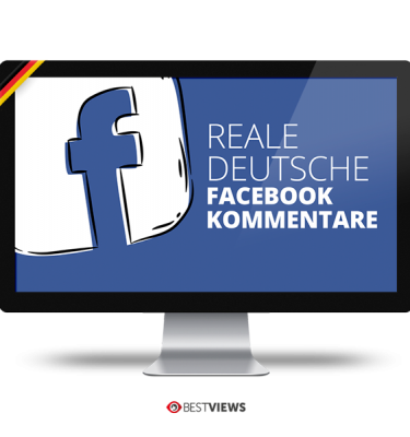 Facebook reale deutsche Kommentare kaufen