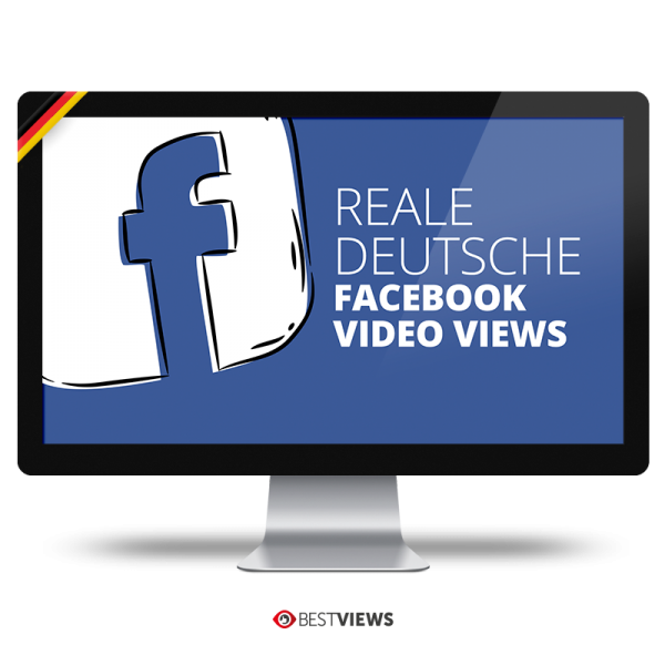 Facebook reale deutsche Video Views kaufen